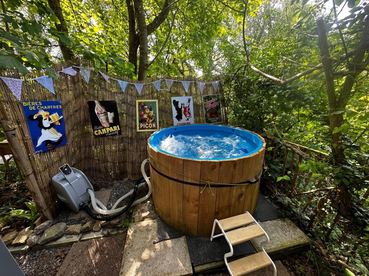 Remarkable Boultons Barn With Hot Tub 뉴턴애벗 외부 사진
